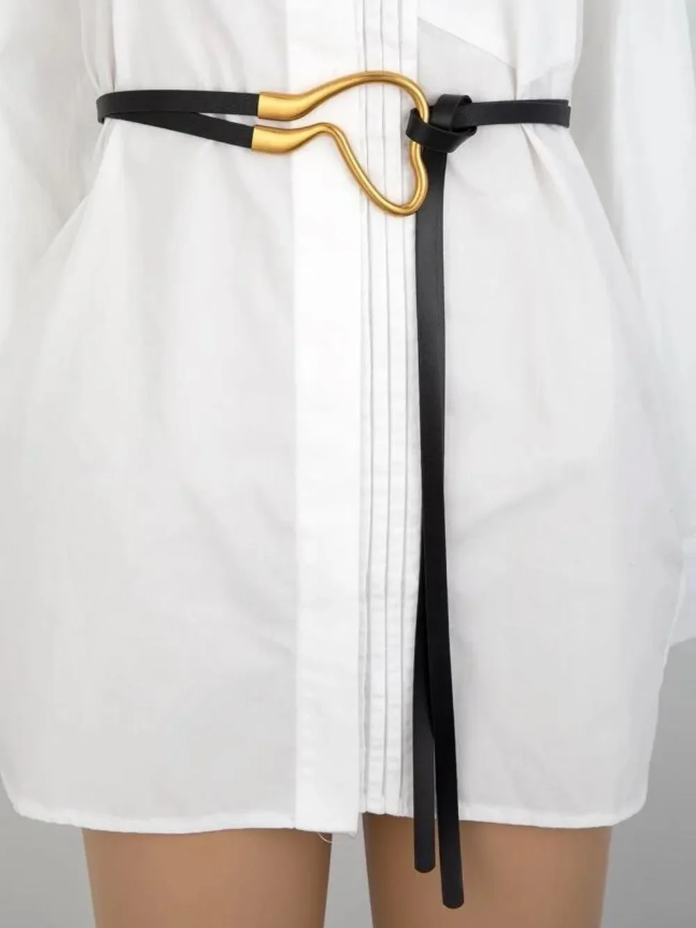 Black Waist Belt S1443